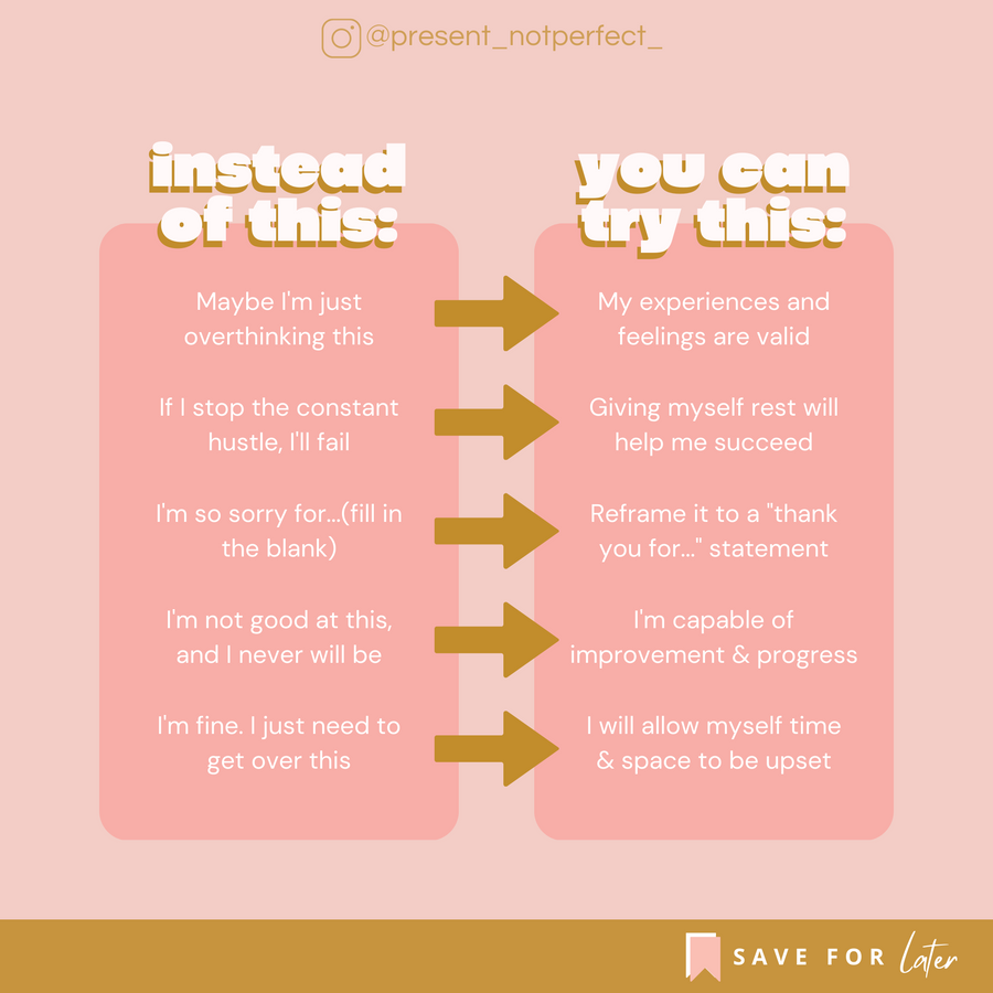 Instead of This, Try This: