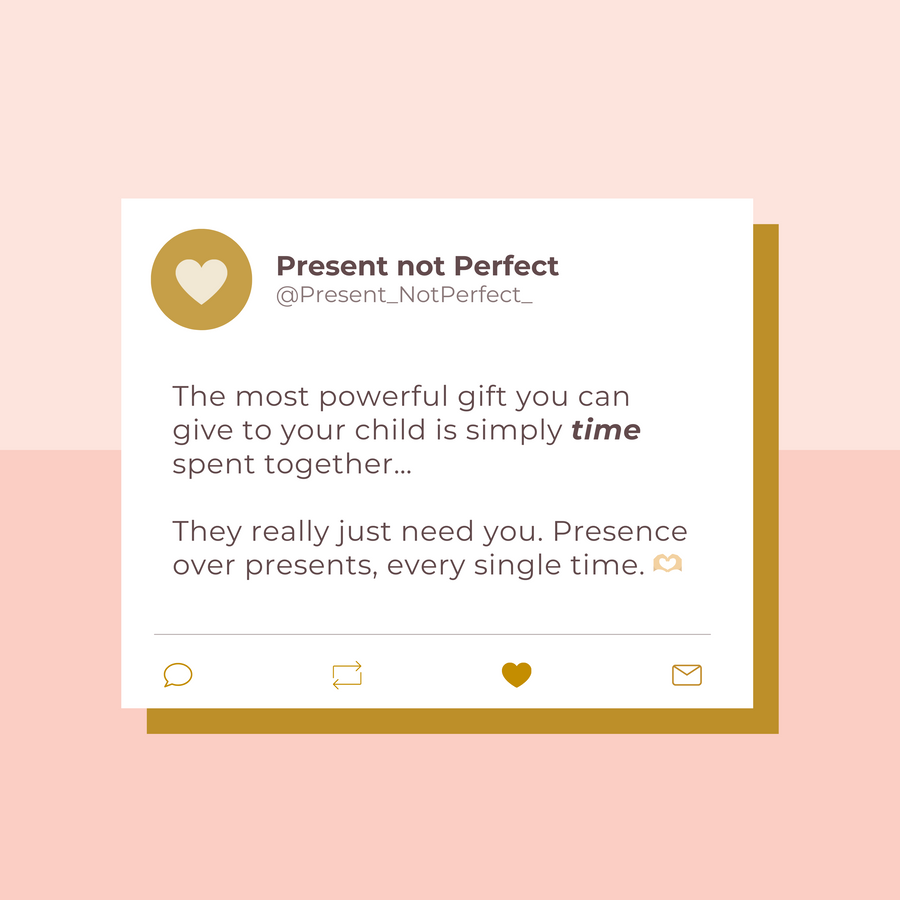 Presence over Presents 💗