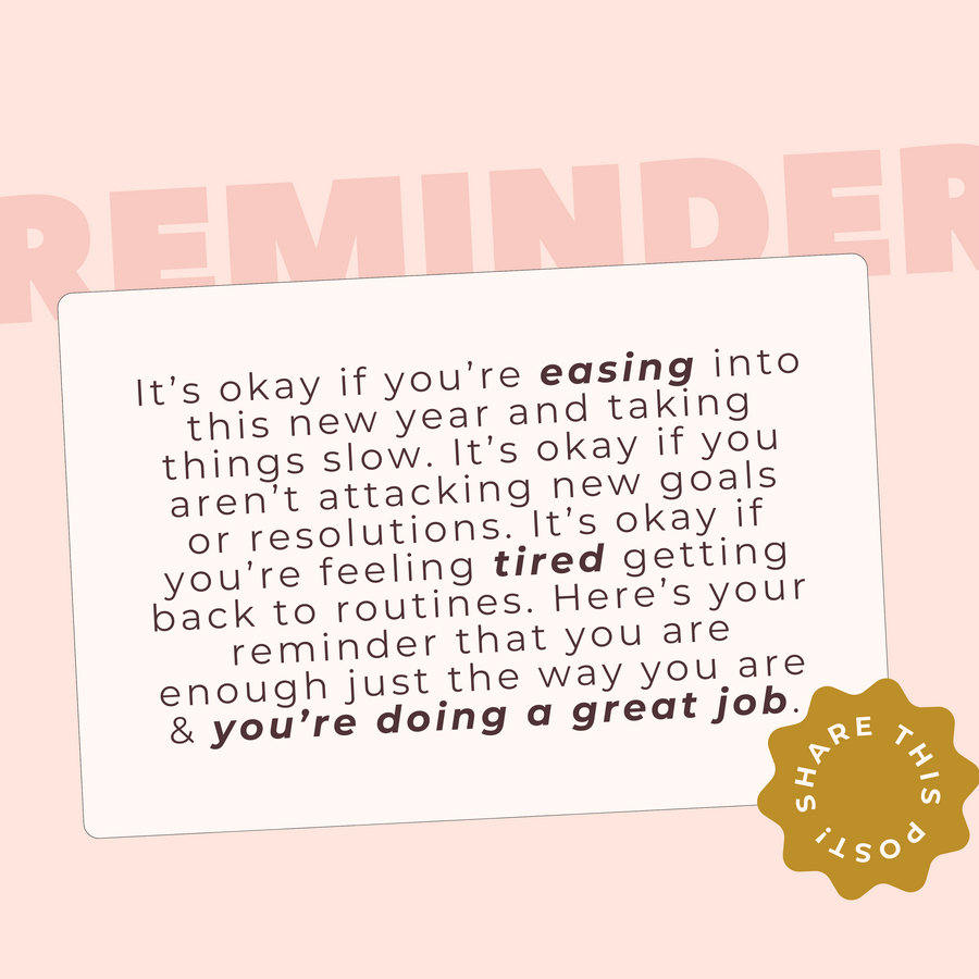 A Gentle Monday Reminder 🙂
