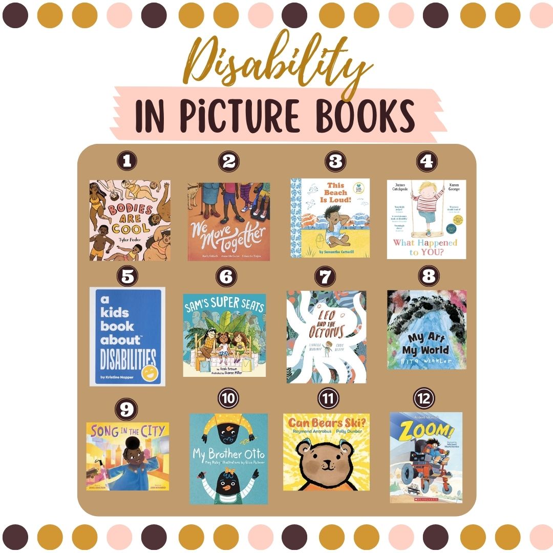 24 Picture Books for Disability Representation