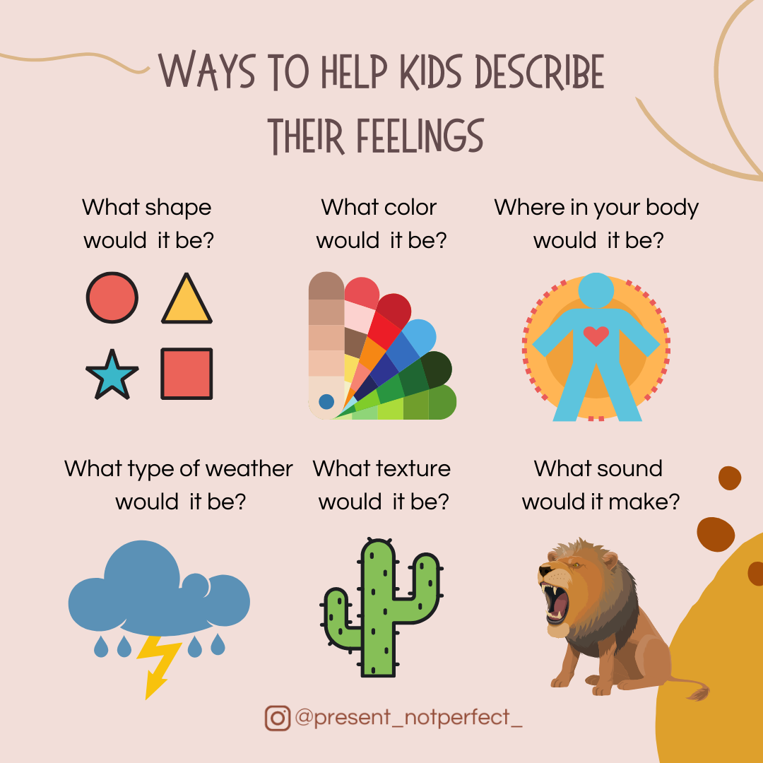 Ways to Help Kids Describe their Feelings