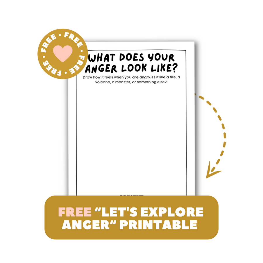 Let's Explore Anger Printable (Free Digital Download)