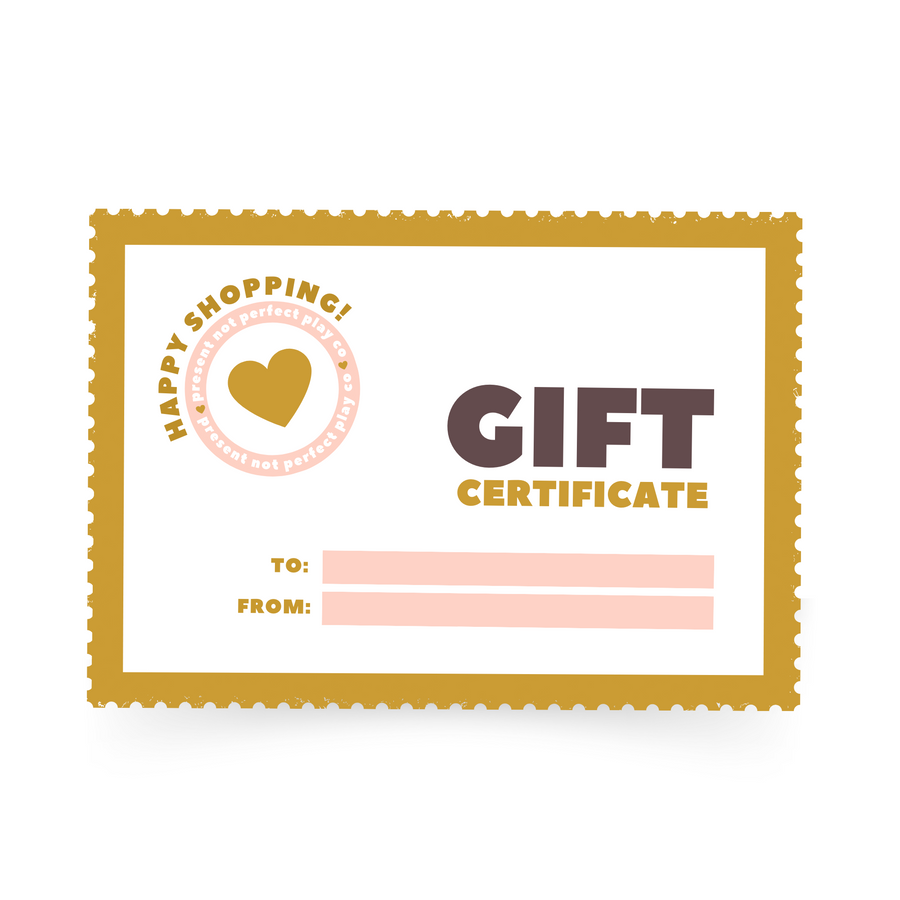 Present Not Perfect Gift Card