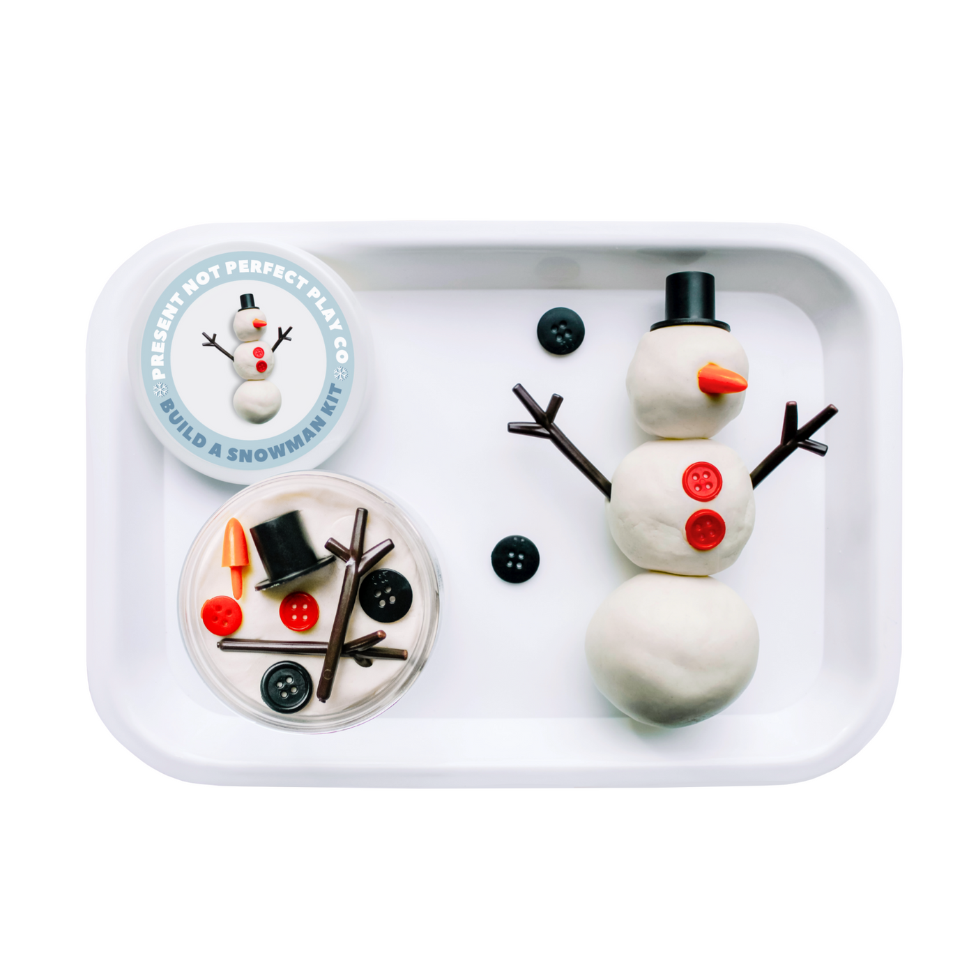 Build-A-Snowman Mini Sensory Kit